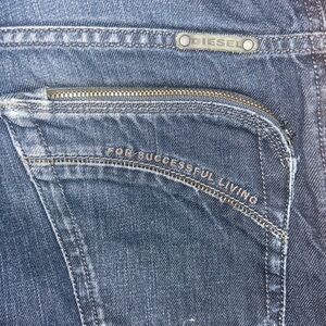 Diesel Dark Blue Denim Pants